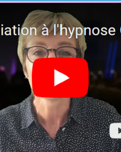 Stage d&rsquo;initiation à l&rsquo;hypnose – Dr Frédérique Honoré
