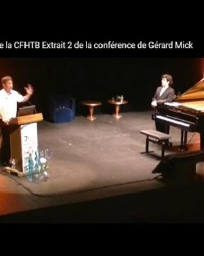 Dr Gérard Mick – Musique et Emotions